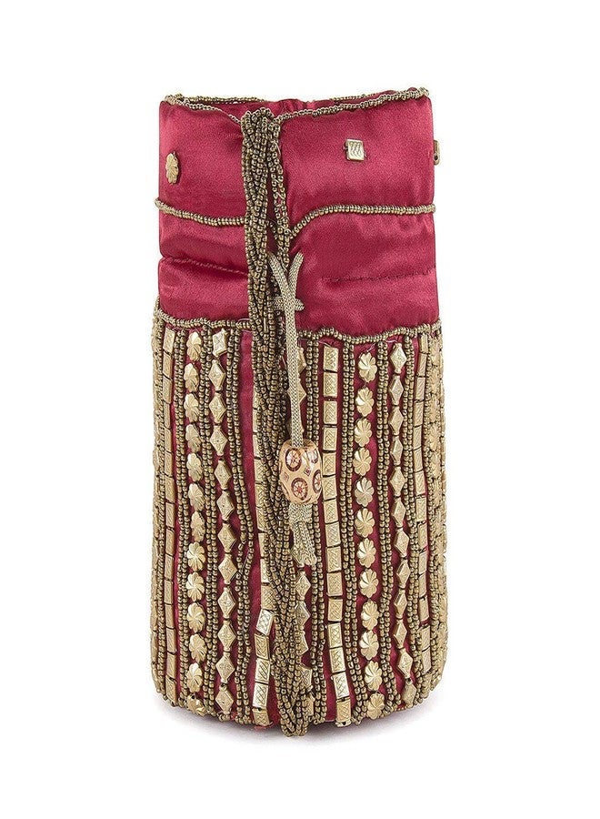 Fancy Walas حقيبة بوتلي نسائية من فانسي والاس (لون عنابي) - Image 2