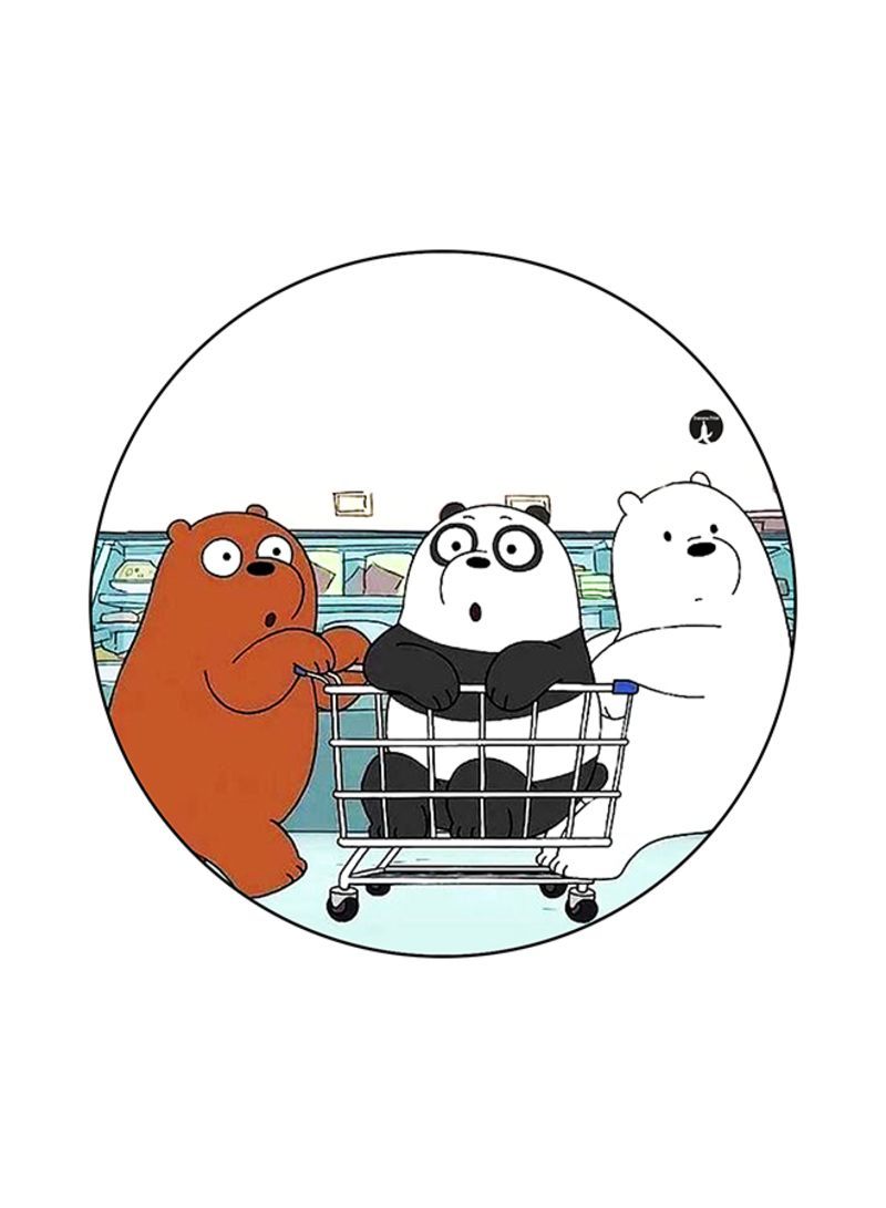 RKN We Bare Bears Mouse Pad Multicolour
