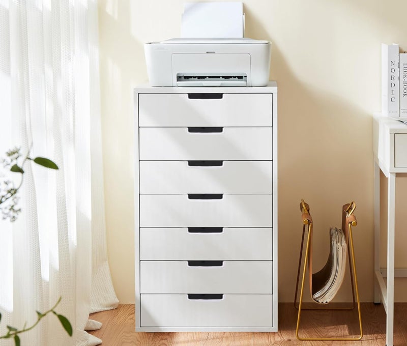 فرنتشر ستور وحدة ادراج مودرن ام دى اف - ارتفاع 90 سم - عرض 50 سم - عمق 40 سم ، من فرنتشر ستور. - Image 1