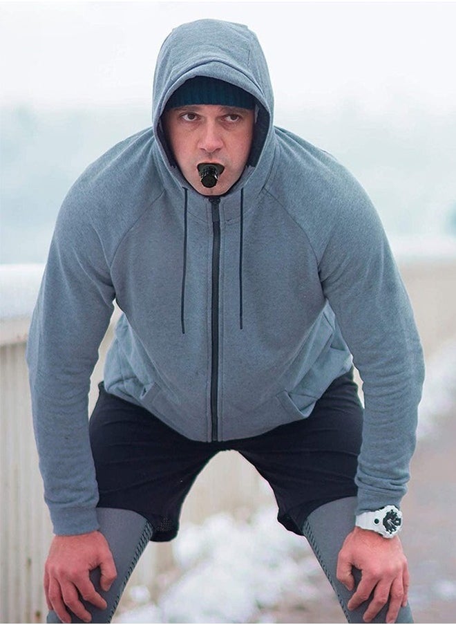 Lung Exerciser Expander Device,Breathing Exercise Device for Lungs,silica gel Deep Breathing Exercise Trainer, Increase Lung Capacity, Improve Sleep