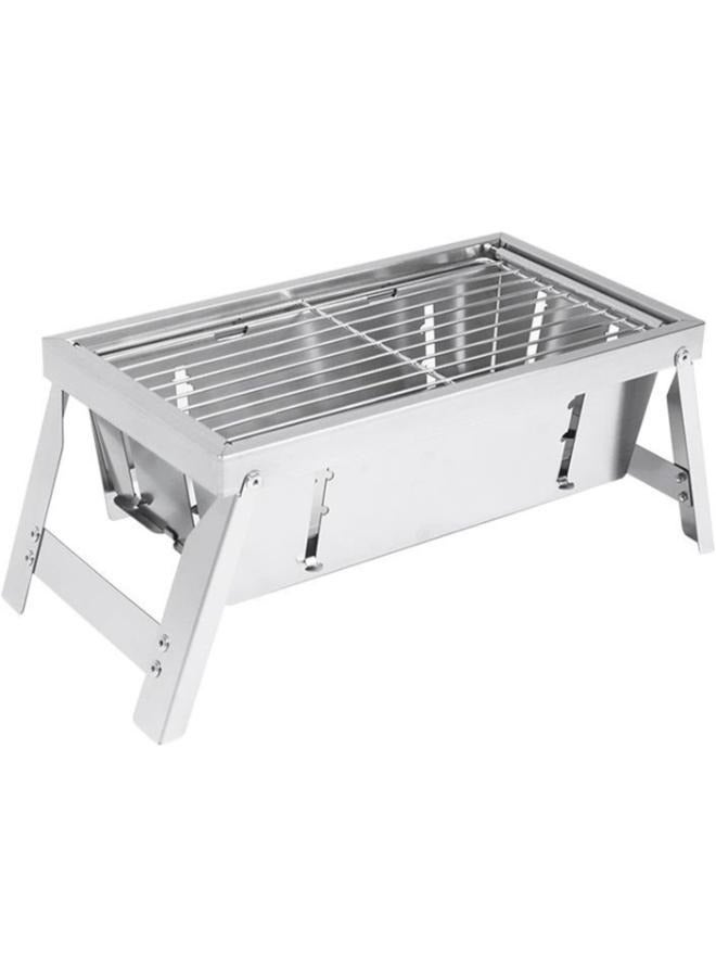 Outdoor Mini Folding Barbecue Grill Household Charcoal Skewers for Camping - Image 1