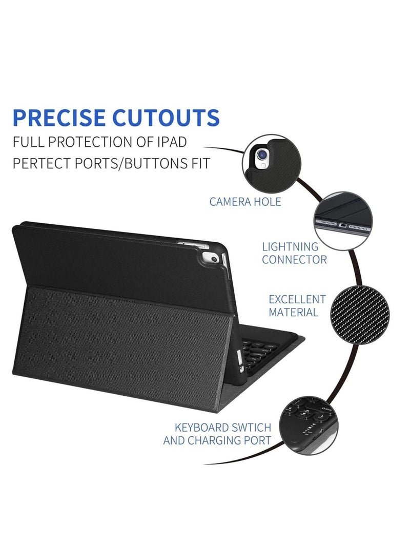 ELTRAZONE Keyboard Case with Touchpad for iPad 10.2 9th Generation 2021/8th Gen 2020/7th Gen 2019 Magnetically Detachable Wireless Keyboard Case for iPad New 10.2 - Image 3