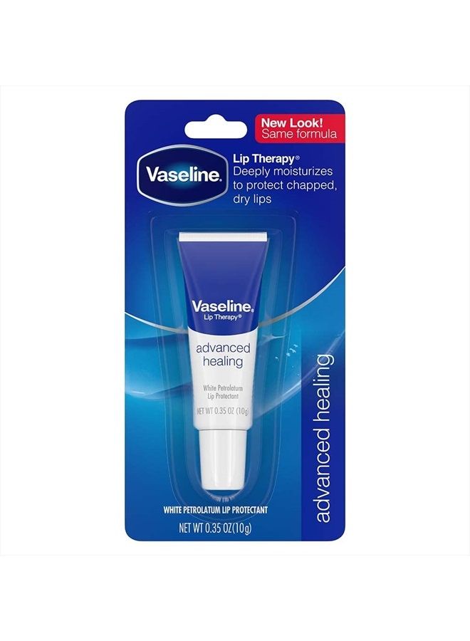 Vaseline Lip Therapy Lip Balm Tube, Advanced Healing, 0.35 oz - Image 5