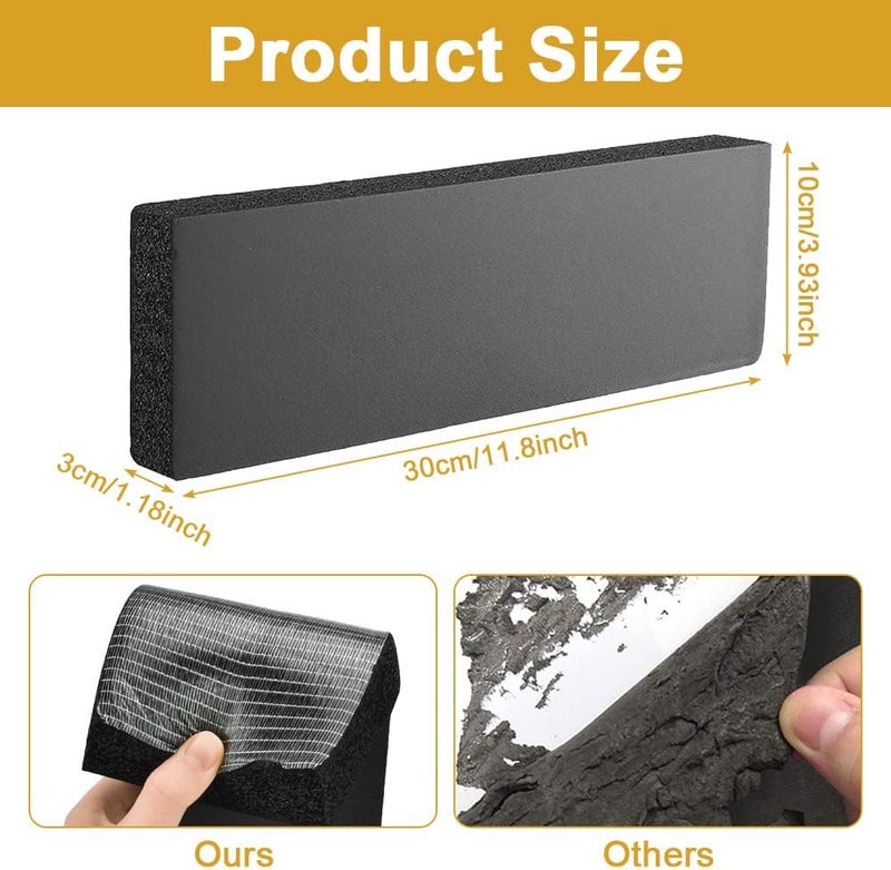 Garage Wall Protector, 6 PCS Car Door Wall Protection Self-Adhesive Garage Door Edge Protection Anti-scratch Car Parking Protector - Image 2