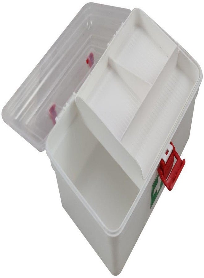 أكشينوير صندوق تخزين الأدوية متعدد الطبقات من ACTIONWARE، وخزانة تنظيم أدوات الطوارئ العائلية، وصندوق طبي - Image 5