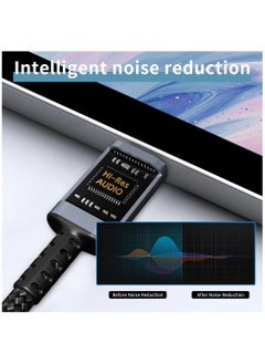 ماركة غير محددة محول صوت USB C إلى 3.5 مم، من نوع USB C إلى جاك سماعة رأس أنثوي 3.5 مم، محول سماعات USB C، محول Aux Dongle، كابل DAC HiFi، لأجهزة Samsung Galaxy و iPad Pro و MacBook.  - Image 5