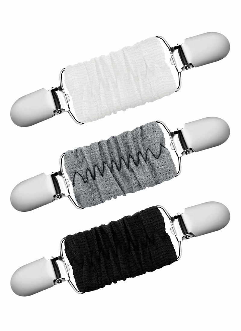 SYOSI Brooch Shawl Clip, Sweater Shawl Clip Retro Cardigan Collar Clip Dress Shirt Brooch Clip Fit Dress Cinch Clip Vintage for Women Girl Decor（3 Pieces ） - Image 1