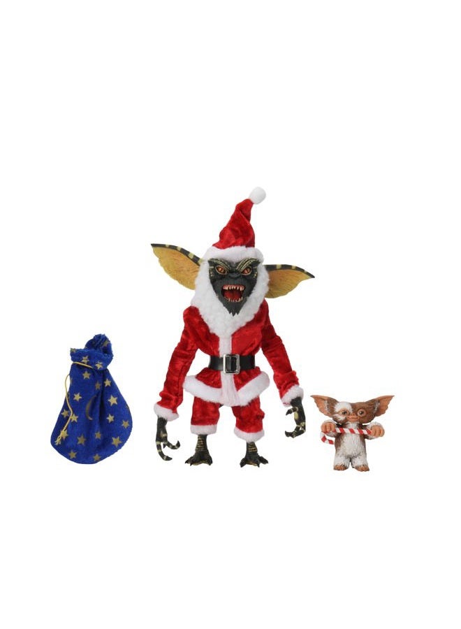 NECA Gremlins Santa Stripe and Gizmo 7-Inch Scale Figure 2-Pack - Image 1