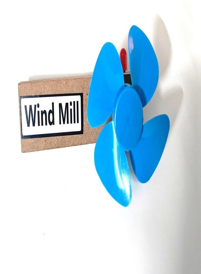 ESPtronics DIY Wind Mill Science Project Pre Assembled Experiment Physics Working Model Toys Kit for School Kids - Image 4