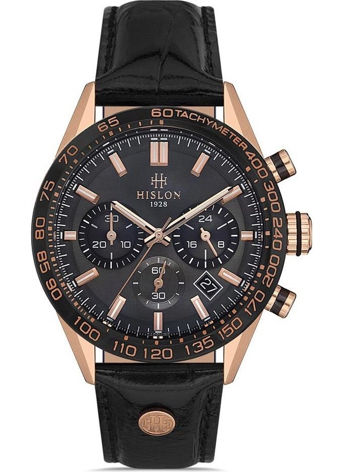 Hislon - MS107T-04BR Men's Wristwatch - Image 1