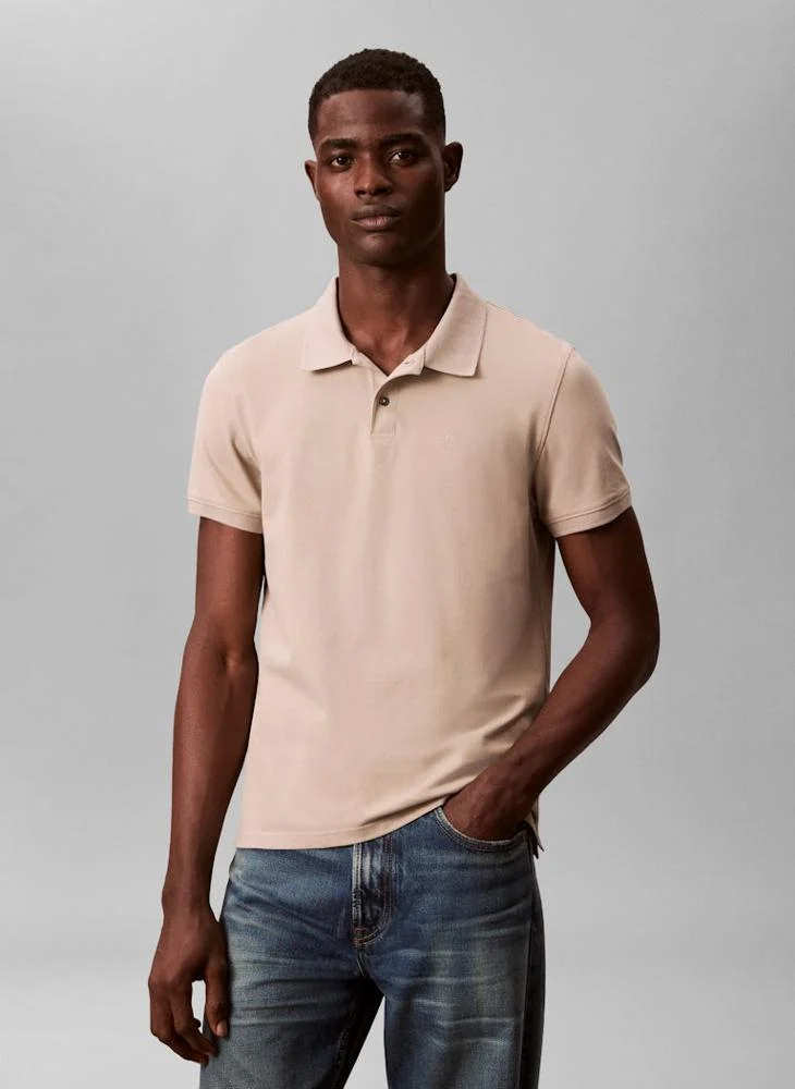 Slim Fit Pique Polo Shirt