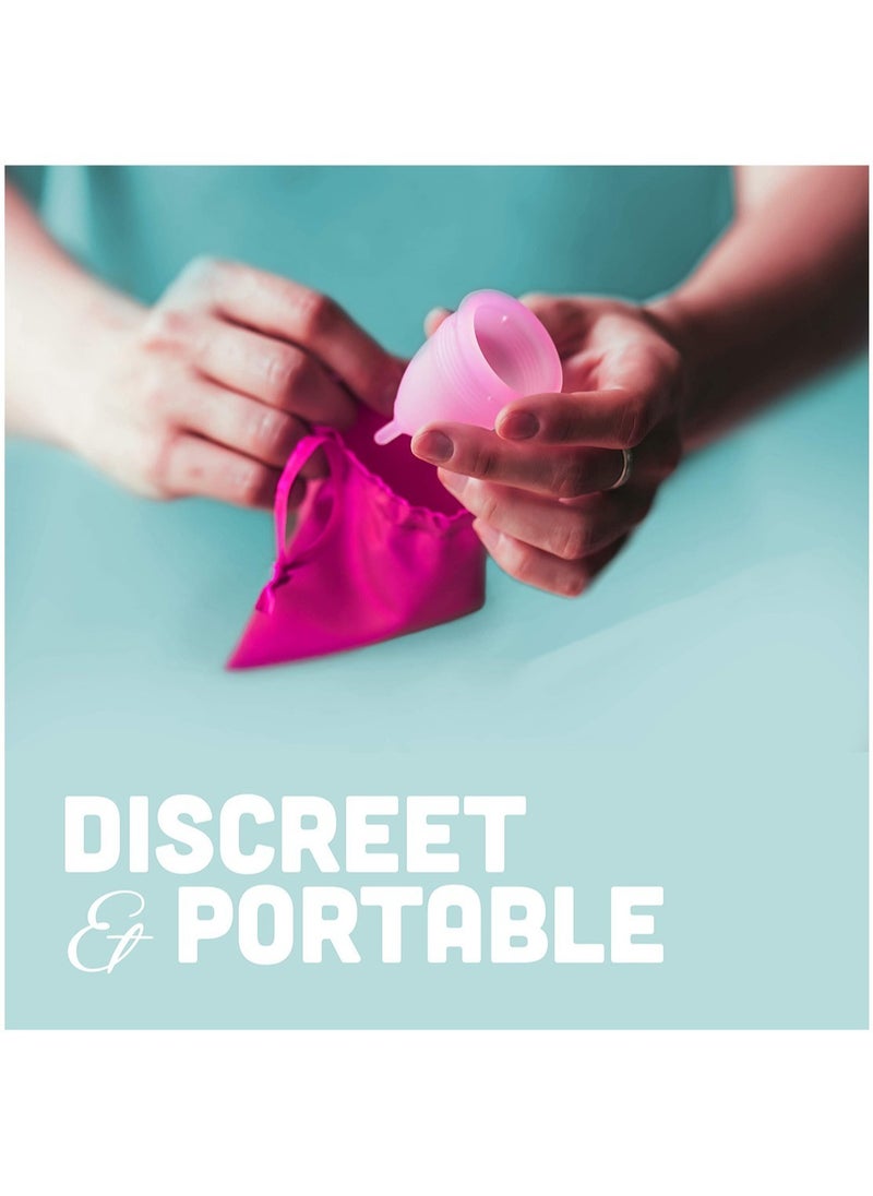 Generic - Silicone Menstrual Cup for Women - Medical Grade Hygiene Copa - Reusable Menstrual Cup - Image 1