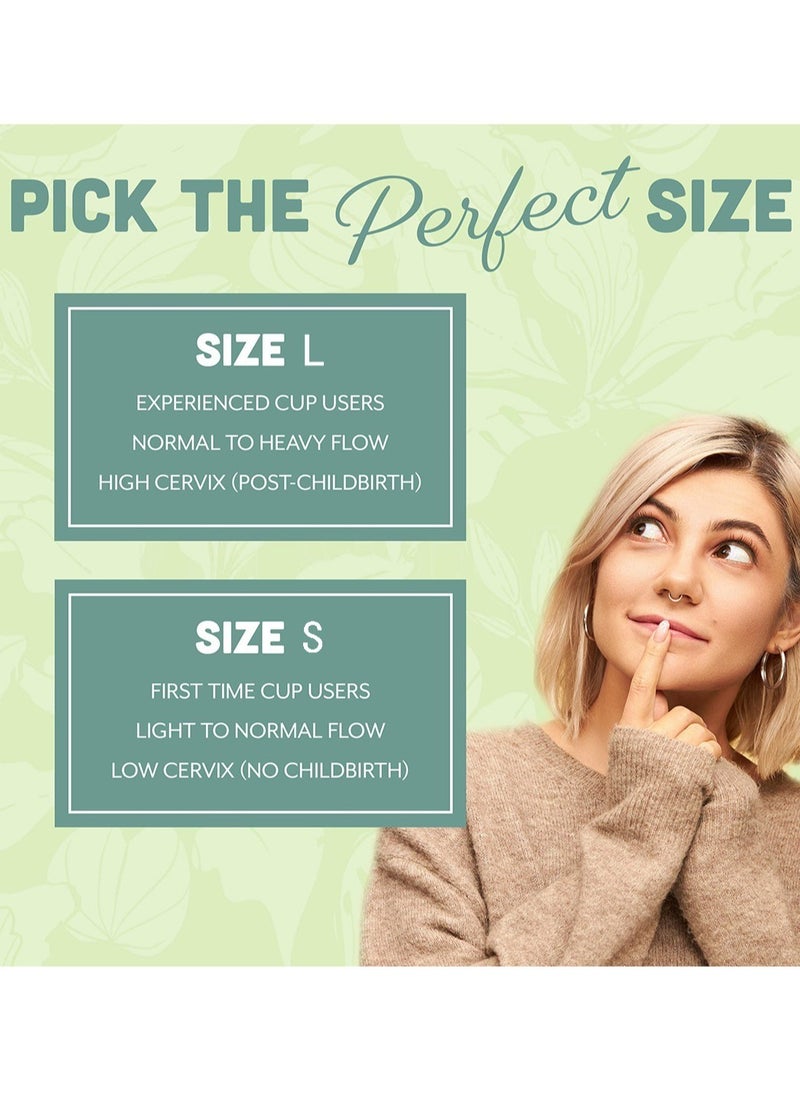 Generic - Silicone Menstrual Cup for Women - Medical Grade Hygiene Copa - Reusable Menstrual Cup - Image 1