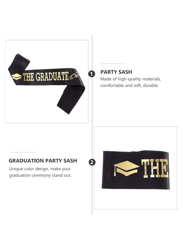 Mcolour Balloon We Are Proud Of You Paper Banners With Congrats Grad Foil Balloons Table Runner And Sash - Image 2