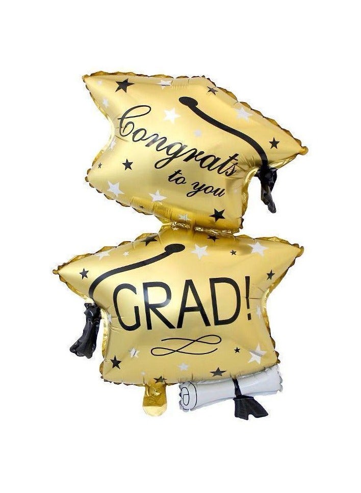 Mcolour Balloon We Are Proud Of You Paper Banners With Congrats Grad Foil Balloons Table Runner And Sash - Image 3