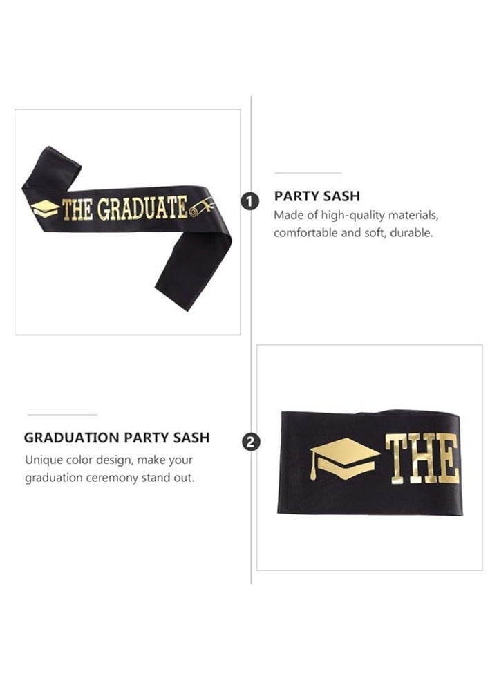 Mcolour Balloon We Are Proud Of You Paper Banners With Congrats Grad Foil Balloons Table Runner And Sash - Image 4