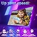 AOTIBO Fast Push Machine Light Up Fidget Toys for Kids Adults Handheld Game for Kids 312 Quick Push Bubble Stress Toy Sensory Toys Travel Games Xmas Birthday Gifts for Boys Girls Blue - Image 4