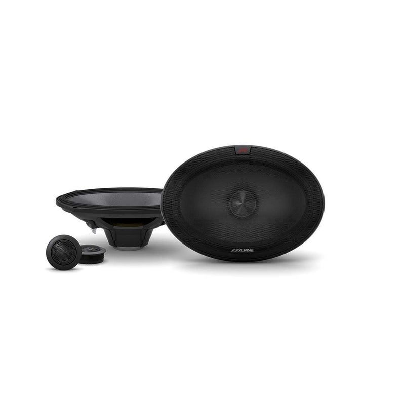 Alpine R-S69C.2, R Series 6x9 2 Way Component Car Speakers - 300 Watts Peak - Image 5