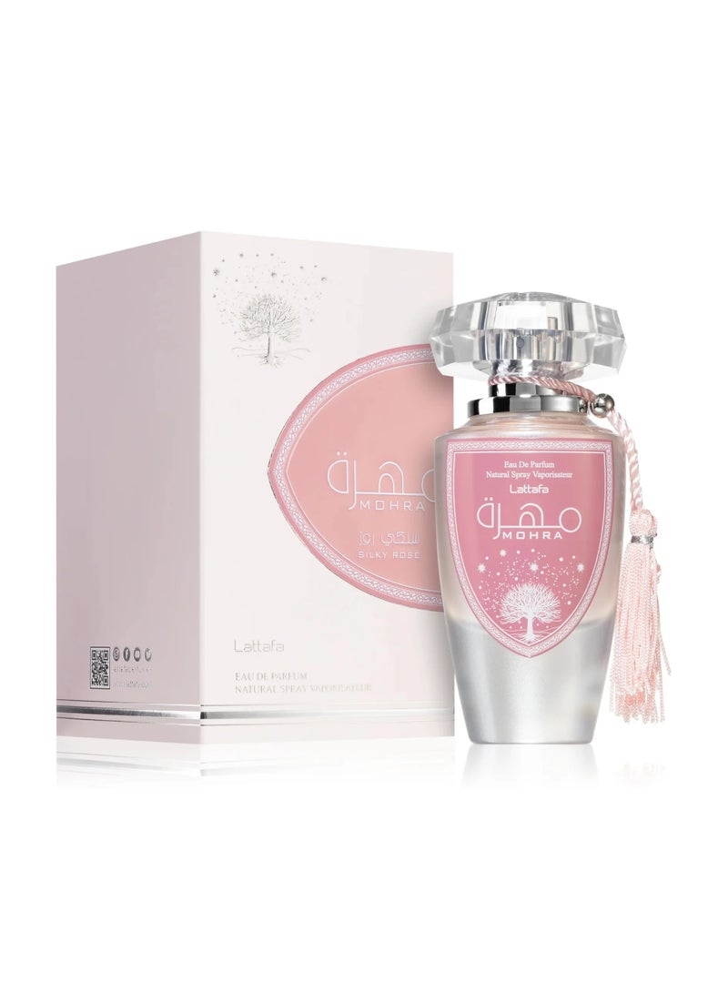 لطافة عطر موهرا سيلكي روز للنساء او دي بارفان 100 مل