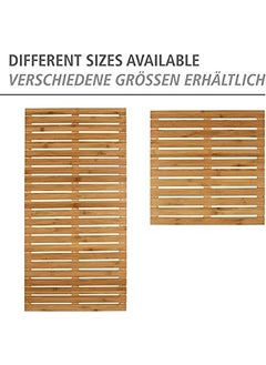 Wenko Bathroom Grille Indoor and Outdoor Bamboo, 50 x 50 cm  - Image 5