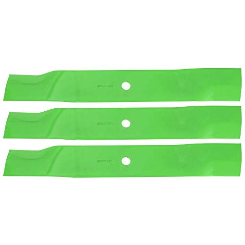 8TEN LawnRAZOR Mower Blade Set for Cub Cadet 60 inch Cut Decks 02005019 942-04415 01005338 742-04415 (High-Lift) - Image 2