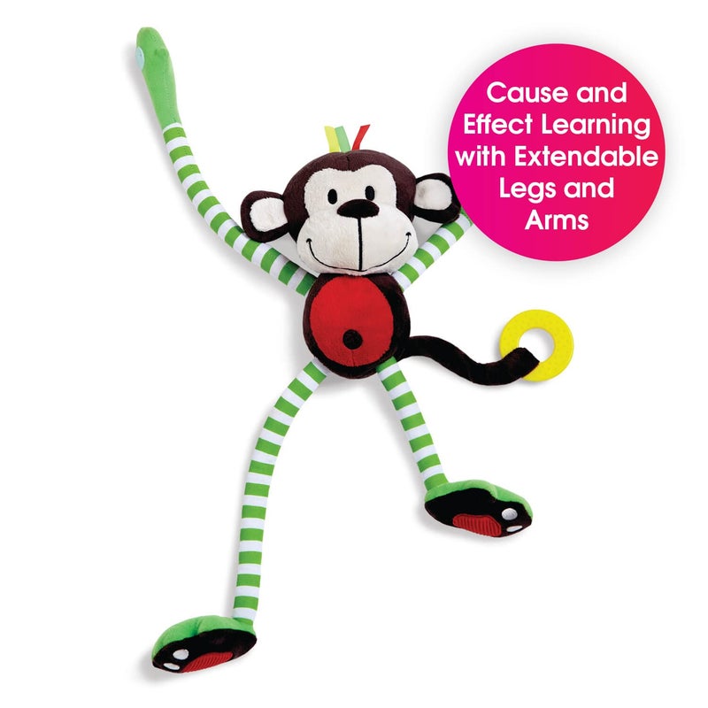 Edushape Happy Monkey Plush - Image 5