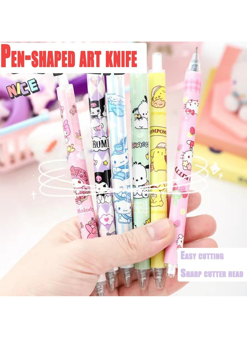 CMGTYYD Cute School Supplies Anime Cartoon Stationery Gift Set For Girls Kids Including Spiral Notebook  Sticky Note - Image 4