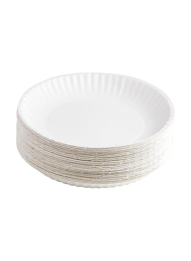 STAPLES 721666 9-Inch Economy Paper Plates 100/Pack - Image 3
