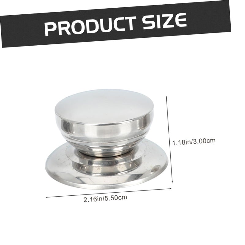 3pcs Stainless Steel Pot Lid Handles Replacement Knobs for Lids - Image 3