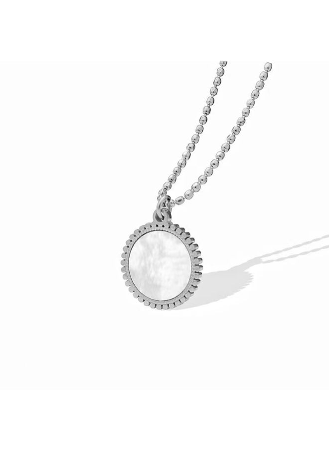 Lee Cooper - LEE COOPER Women's Stainless Steel Silver Necklace - LC.N.01425.320 - Image 1