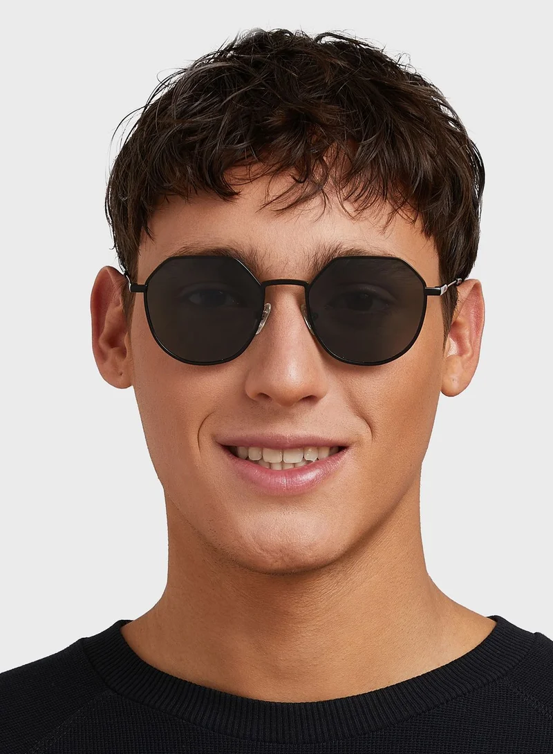 30 سندايز Turn Up Polarised Retro Sunglasses