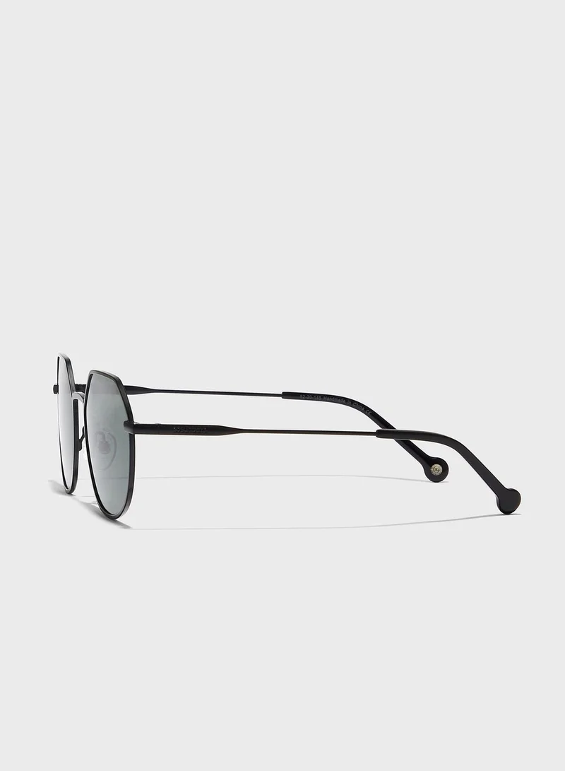 30 سندايز Turn Up Polarised Retro Sunglasses