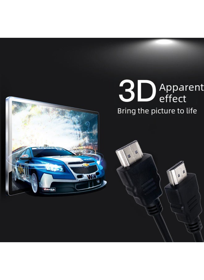 ماركة غير محددة سعر الأسلاك الفيديو لجهاز العرض التلفزيوني من إنتاج المصنع HDMI HD line set top box جميل - اللون: 0.5 متر  - Image 4