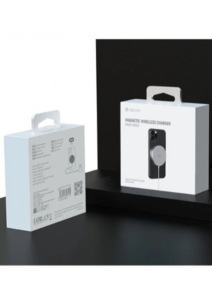ديفيا شاحن لاسلكي مغناطيسي ، يدعم شحن Qi - Image 5