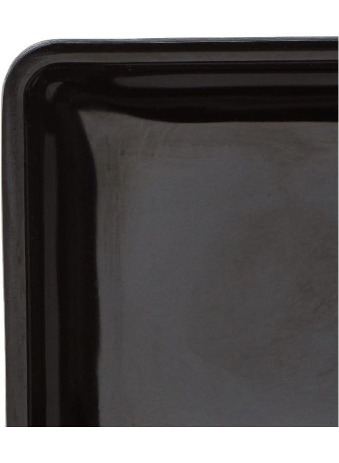 Harmony Servewell Harmony Melamine Horeca 3" Foursquare Saucer, Black, SS2028 - Image 4