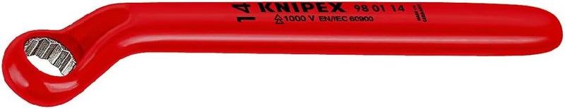 Knipex Box Wrench - Insulated Cranked Wrench, 14 mm