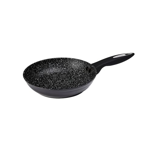 Zyliss Ultimate Non-Stick Frying Pan for thinKitchen:, 20cm/8in, Forged Aluminium, Black, Rockpearl Plus Non-Stick Technology, Suitable for All Hobs Including Induction - Image 1