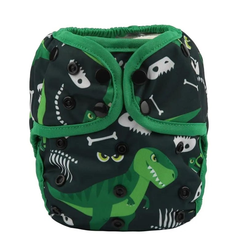 MySouq-Store 1Pcs One Size Baby Cloth Diaper Cover Nappy Waterproof Double Gusset 4-13kg - Reusable and washable (DC62) - Image 1