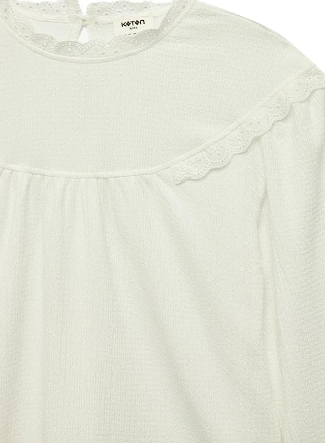Koton  Long Sleeve Blouse for Women | Best Price UAE