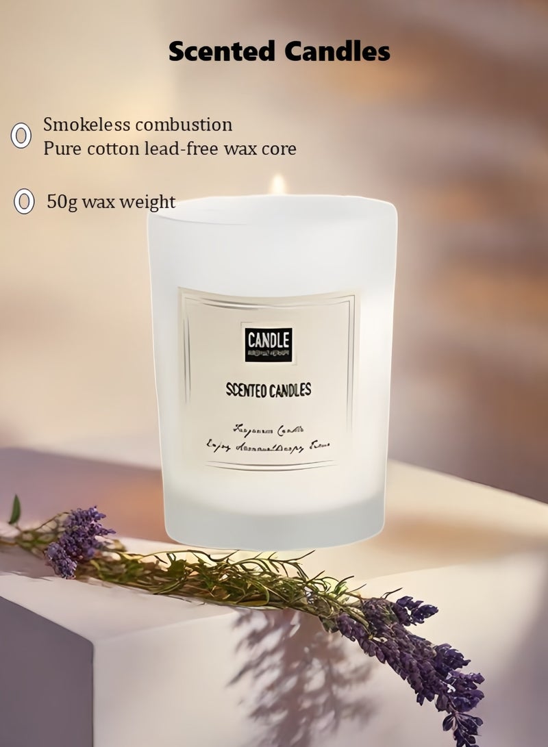 100% Natural Ingredients - Aromatherapy Candle (50g White Cup) Cultivation Atmosphere - Ebony Agarwood - Image 4