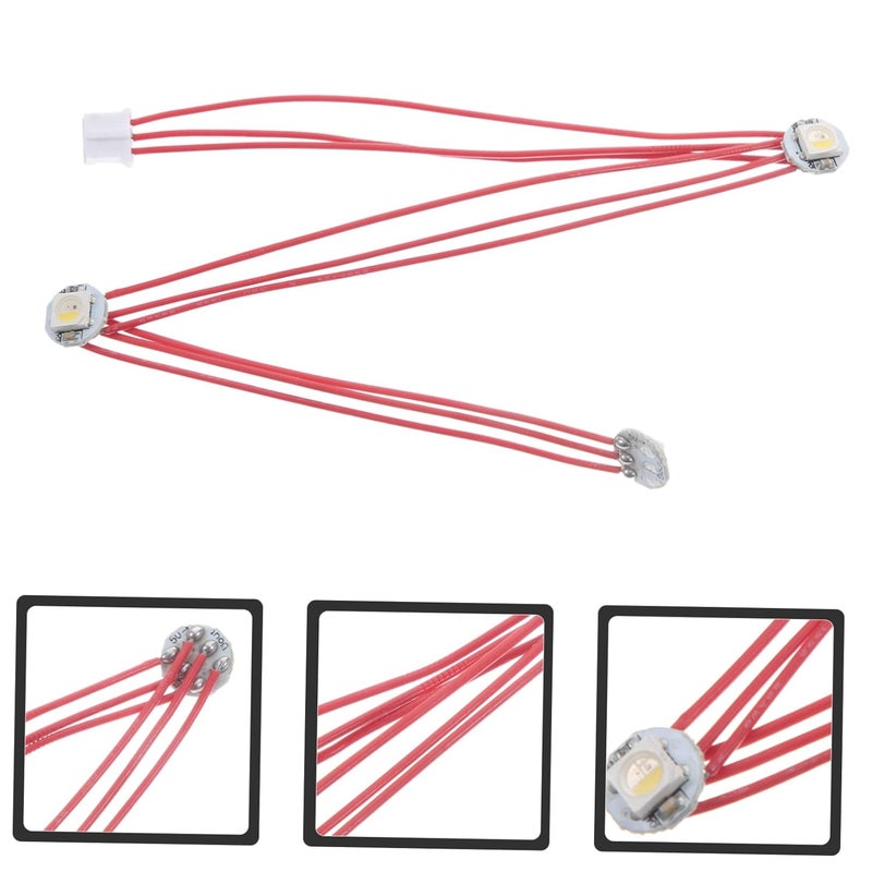 Button PCB Rgbw Led Module for Printer PTFE Cable Panel Board Easy Installation High-Temperature Resistant for Home Office Workshop Use Printer Accessory - Image 3