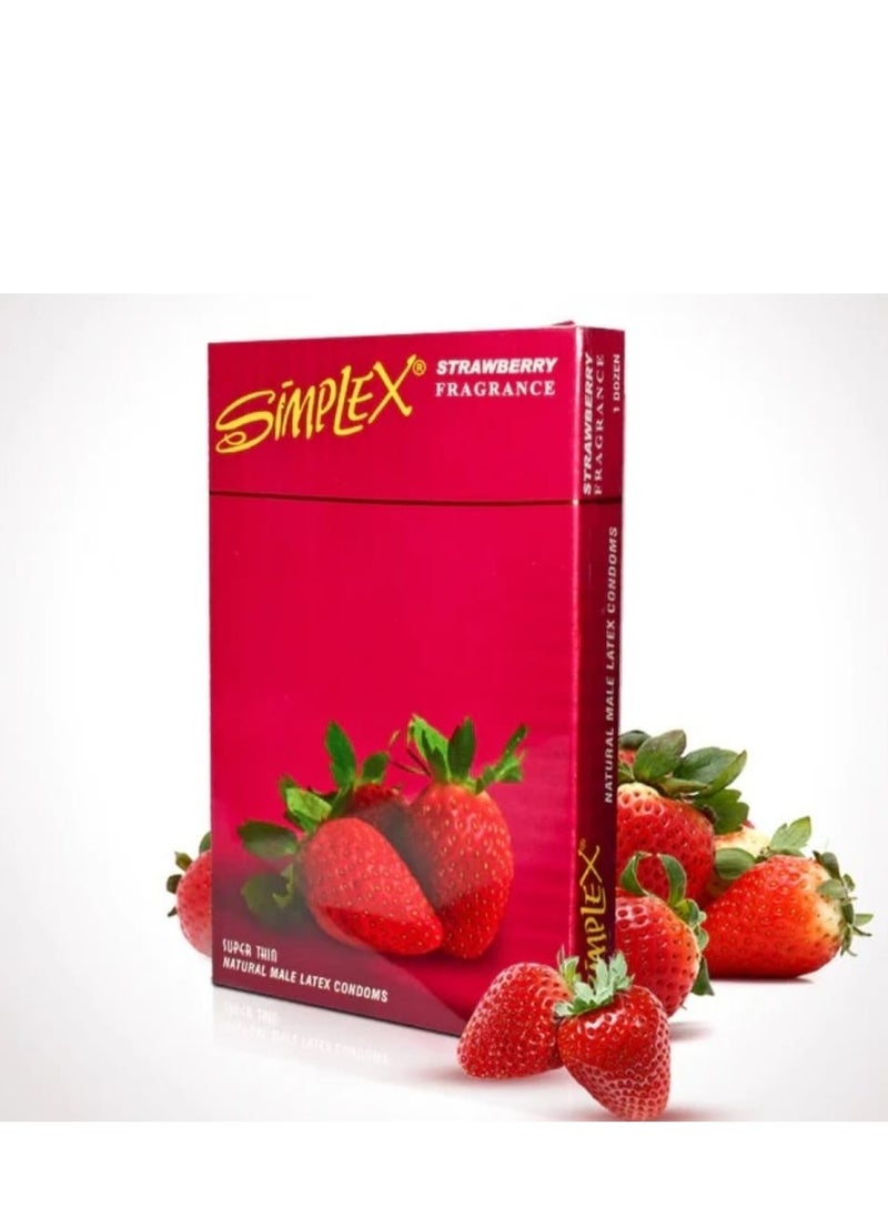 الواقي الذكري بالفراولة يحتوي على 3 قطع  من سمبلكس - pzsku/Z9EF90820BD236D85F9D1Z/45/_/1706117386/52ef52aa-2814-4b33-bc8d-af9b6509fe2f