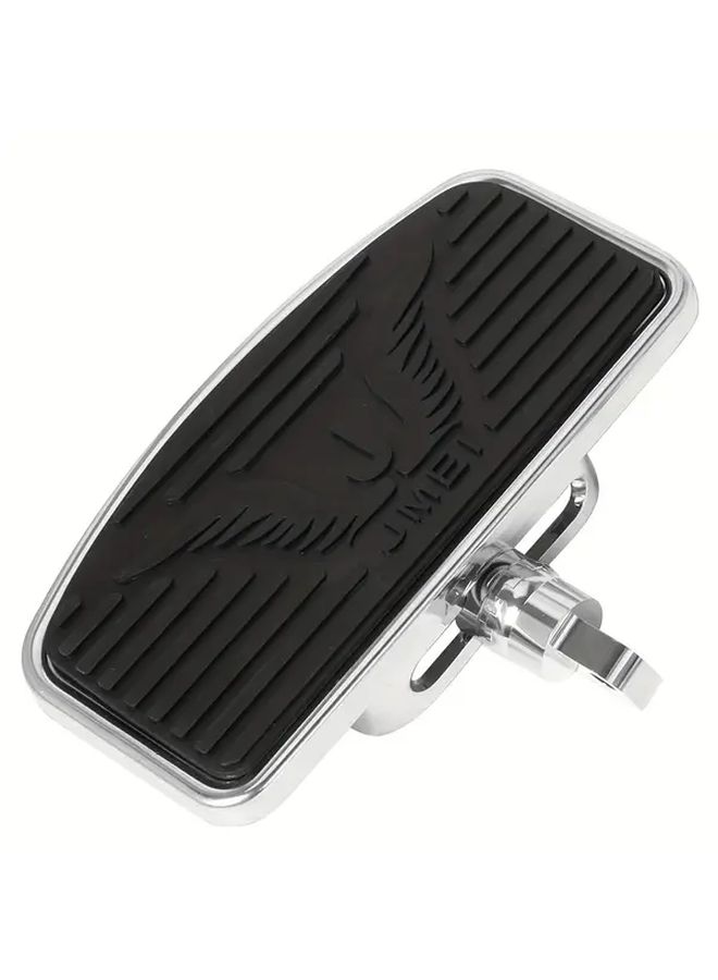 Motorcycle Footrest Adjustable Front And Rear Passenger Floorboard Pedal For Iron XL 883 1200 Dyna Silvery - Image 4