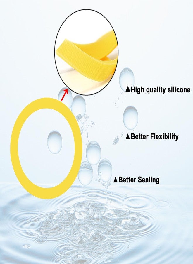Femory Flush Valve Seal for Kohler, GP1059291 Silicone Replacement for Toilets - Upgraded Seal Kit Compatible with Kohler K-GP1059291 Canister-2 PCS - Image 4