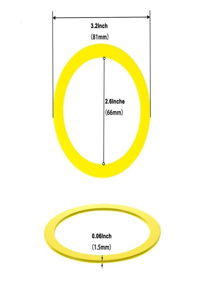 Femory Flush Valve Seal for Kohler, GP1059291 Silicone Replacement for Toilets - Upgraded Seal Kit Compatible with Kohler K-GP1059291 Canister-2 PCS - Image 2