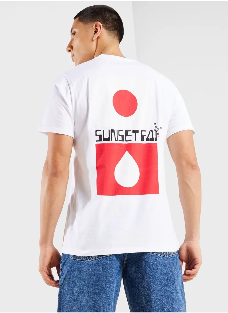 Edwin Essential Sunset T-Shirt