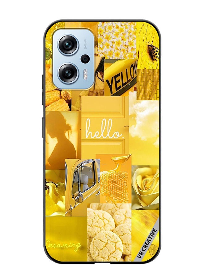 VR CREATIVE Protective Case Cover For Xiaomi Poco X4 GT Hello Design Multicolour - Image 1