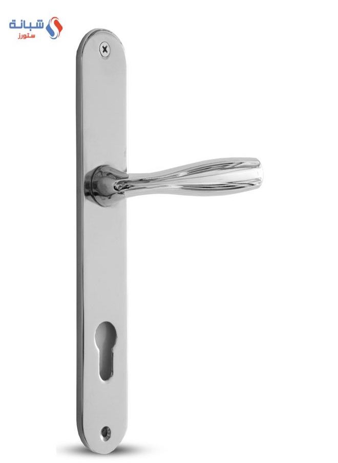 AHRAM Door handle Set Sicuro SHARK– Shiny chrome– FH1101P01CC101 