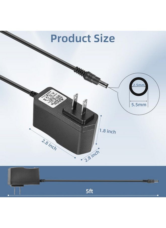 DATOO DaToo Aquarium Light LED Power Adapter AC 100-240V DC 12V 1A Replacement Power Adapter Fish Tank Light Power Supply Converter with Indicator Light  - Image 2
