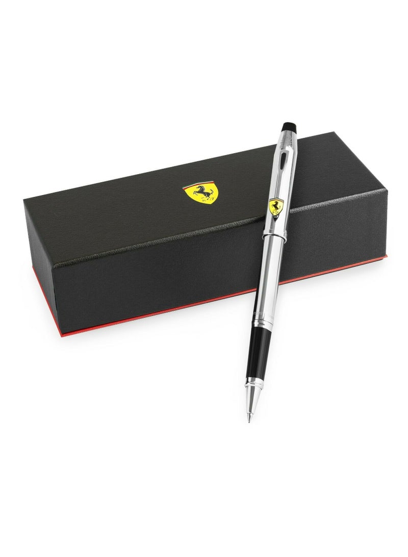 FERRARI SCUDERIA Ferrari Rollerball Pen  Cross Century II Translucent Cobalt Blue Lacquer Ballpoint Pen with Gift Box - Image 4
